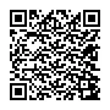 QR-Code für Telefonnummer +12602043279