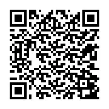 Código QR para número de teléfono +12602043281