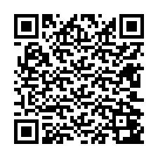 QR-koodi puhelinnumerolle +12602043282