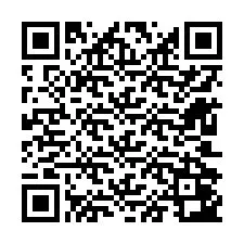 Código QR para número de teléfono +12602043285