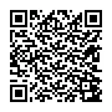 Codice QR per il numero di telefono +12602043291