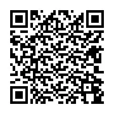 Codice QR per il numero di telefono +12602044202