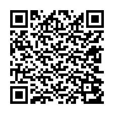 QR-code voor telefoonnummer +12602053298