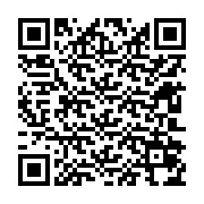 QR-koodi puhelinnumerolle +12602074450