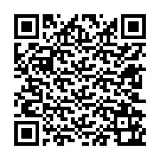Codice QR per il numero di telefono +12602162598