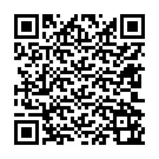 QR kód a telefonszámhoz +12602162608