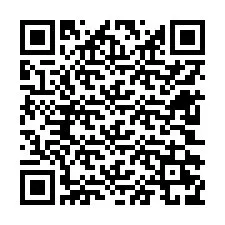 QR kód a telefonszámhoz +12602279028