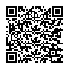 Codice QR per il numero di telefono +12602301438