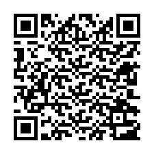 QR-код для номера телефона +12602303748