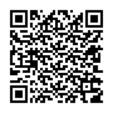 Código QR para número de teléfono +12602306818