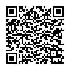 Codice QR per il numero di telefono +12602321629