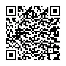 Código QR para número de teléfono +12602334838