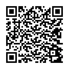 QR-code voor telefoonnummer +12602483336