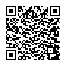 QR-Code für Telefonnummer +12602483438