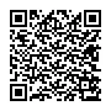 QR-code voor telefoonnummer +12602573426