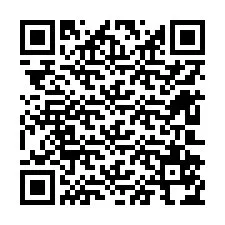 QR-code voor telefoonnummer +12602574551