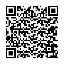 QR-code voor telefoonnummer +12602663876