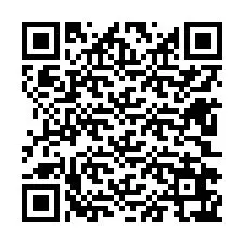 QR kód a telefonszámhoz +12602667422