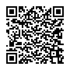 QR-code voor telefoonnummer +12602668078