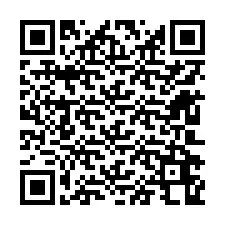 QR-Code für Telefonnummer +12602668255