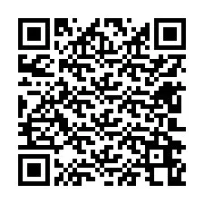 QR-code voor telefoonnummer +12602668256