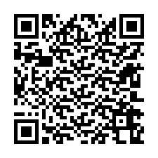 QR-code voor telefoonnummer +12602668945