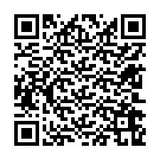 QR-code voor telefoonnummer +12602669949