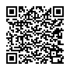 QR kód a telefonszámhoz +12602720618