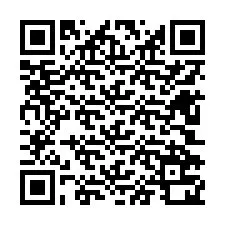 Codice QR per il numero di telefono +12602720622
