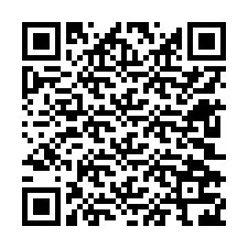 QR-Code für Telefonnummer +12602726334