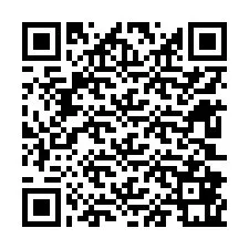 Codice QR per il numero di telefono +12602861160