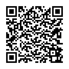 QR kód a telefonszámhoz +12602862421