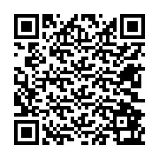 QR-Code für Telefonnummer +12602863733