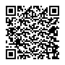 QR Code สำหรับหมายเลขโทรศัพท์ +12602866273