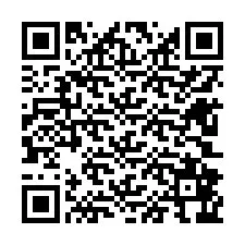 QR-code voor telefoonnummer +12602866522