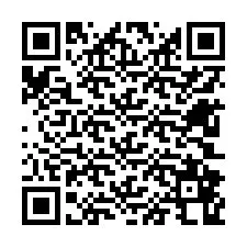 QR Code สำหรับหมายเลขโทรศัพท์ +12602868523