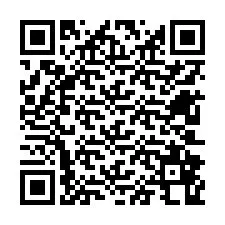 Codice QR per il numero di telefono +12602868593