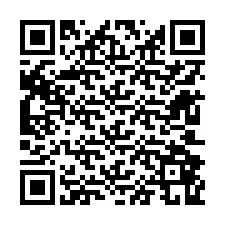 QR Code สำหรับหมายเลขโทรศัพท์ +12602869385