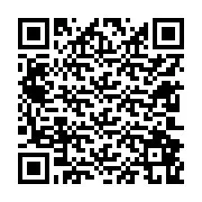 Código QR para número de telefone +12602869748