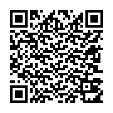 Código QR para número de teléfono +12603011078