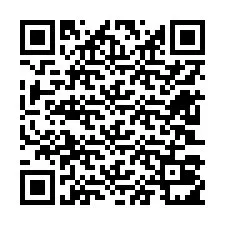 QR-code voor telefoonnummer +12603011079