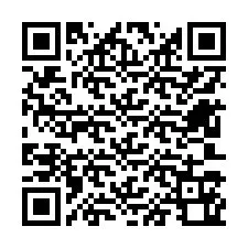 Código QR para número de telefone +12603160007