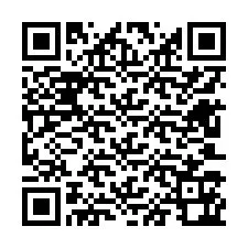 QR-koodi puhelinnumerolle +12603162186