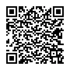 QR-код для номера телефона +12603169626