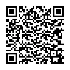 QR-code voor telefoonnummer +12603181122