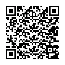 QR Code สำหรับหมายเลขโทรศัพท์ +12603183476