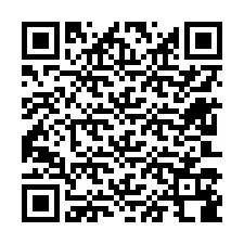 Código QR para número de teléfono +12603188149