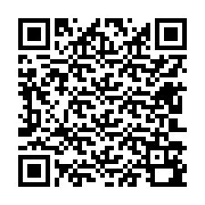 QR-koodi puhelinnumerolle +12603190256