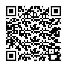 QR-code voor telefoonnummer +12603190399