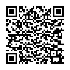 QR-koodi puhelinnumerolle +12603191338